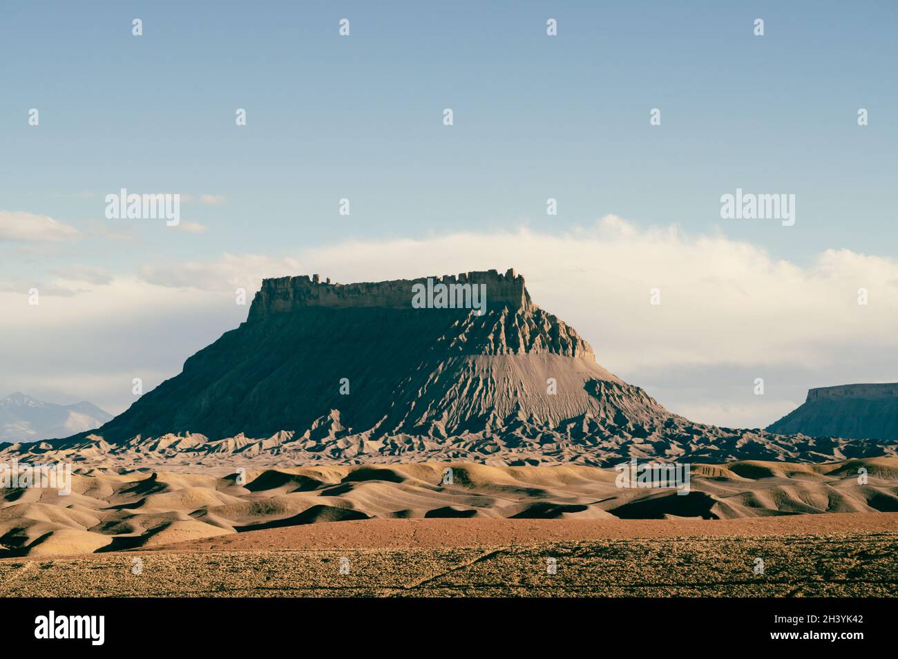 Factory Butte montagne Utah paysage Banque D'Images
