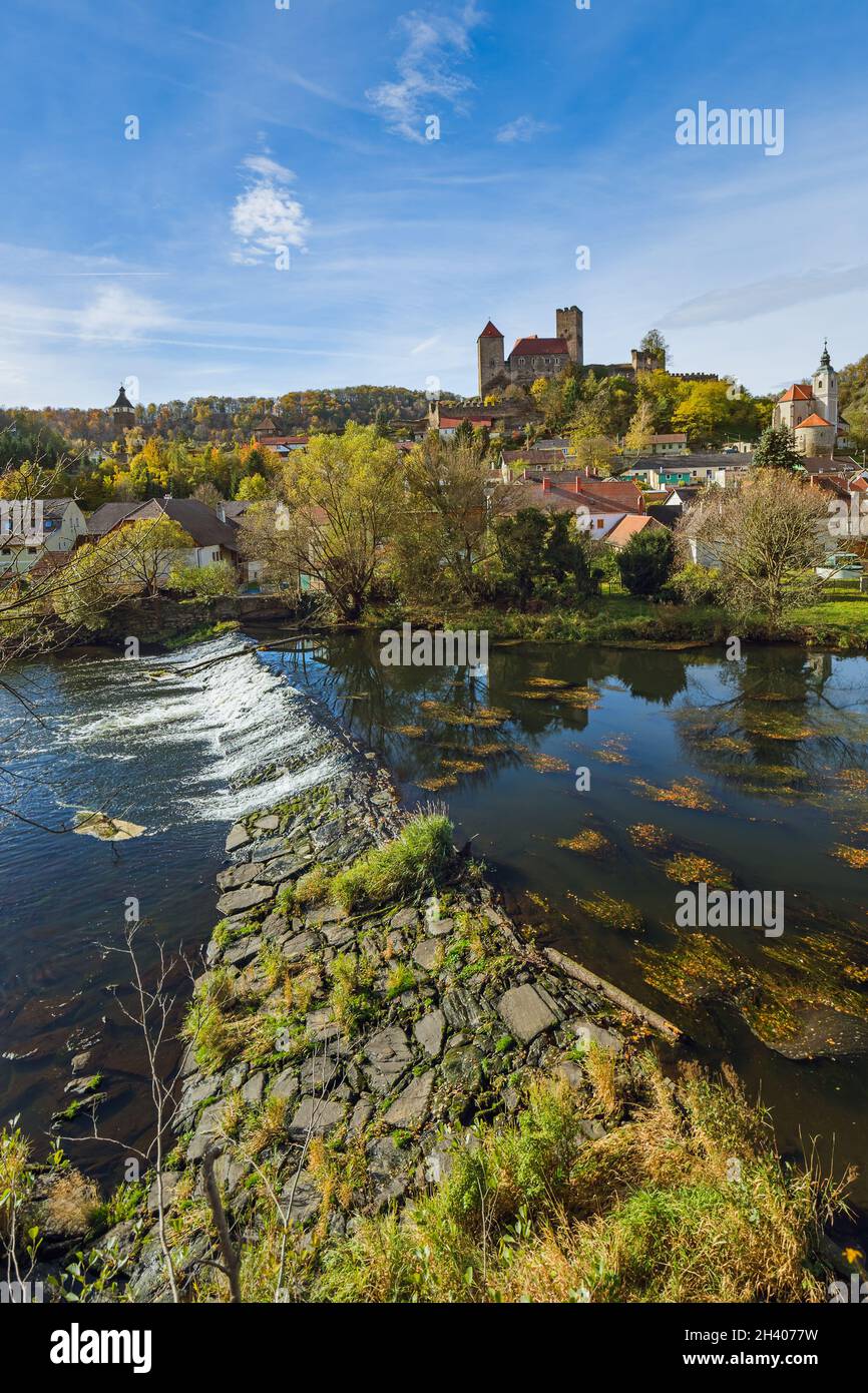 Hardegg Castle en Autriche Banque D'Images
