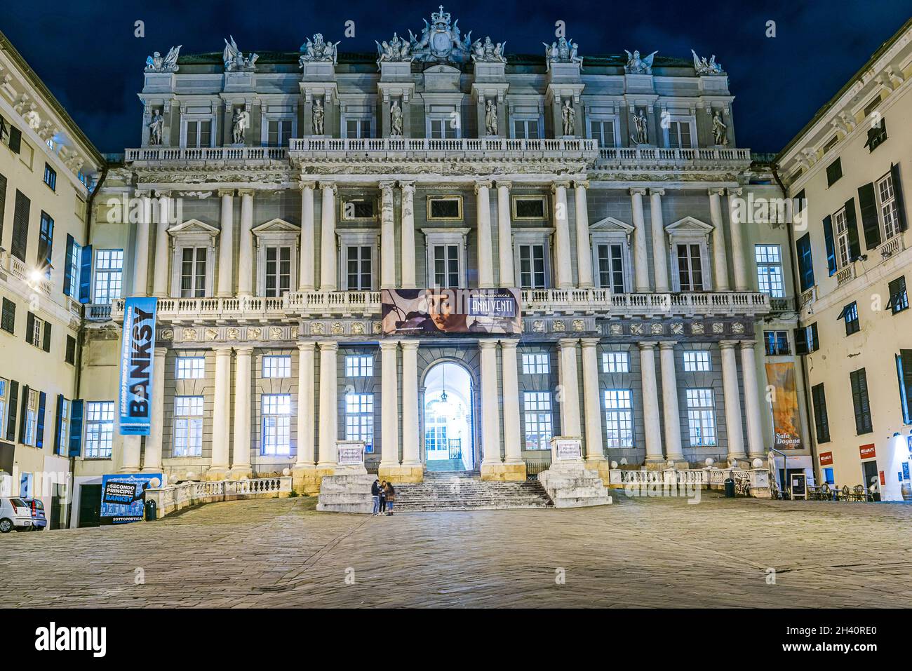 Palais des Doges à Gênes Banque D'Images