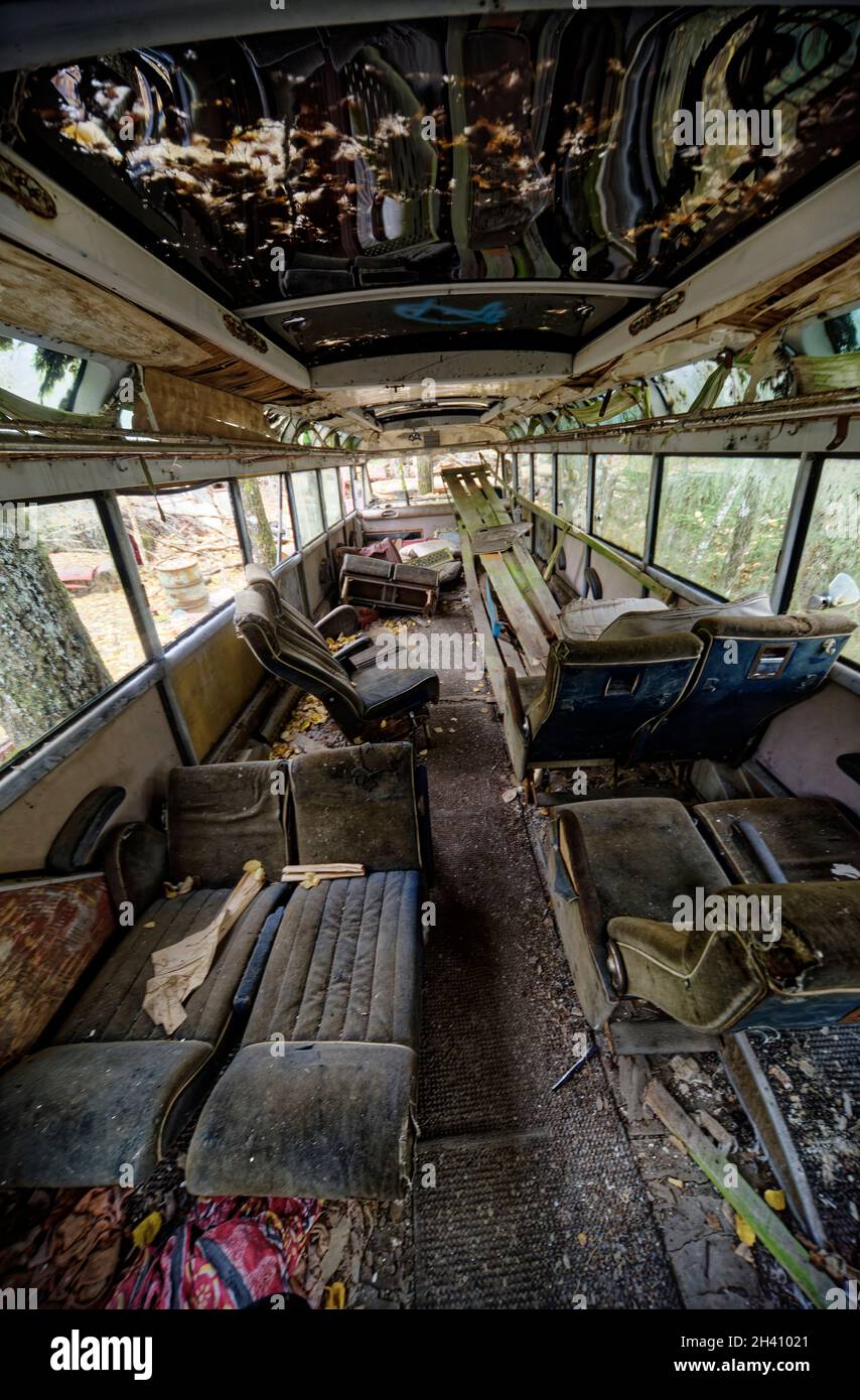 Cimetière de Bastnäs en octobre Banque D'Images