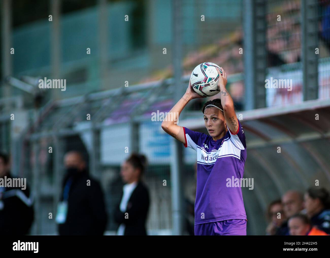 Valery Vigilucci (ACF Fiorentina Femminile) during AC Milan vs ACF  Fiorentina femminile, Italian football S - Photo .LiveMedia/Francesco  Scaccianoce Stock Photo - Alamy