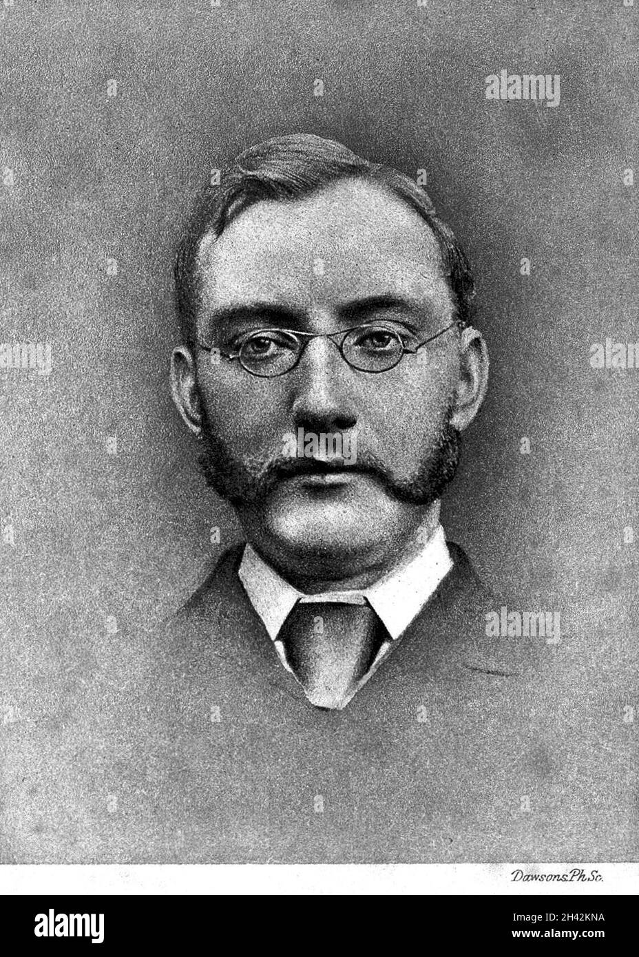 Portrait : Dr J.K.Mackenzie Banque D'Images