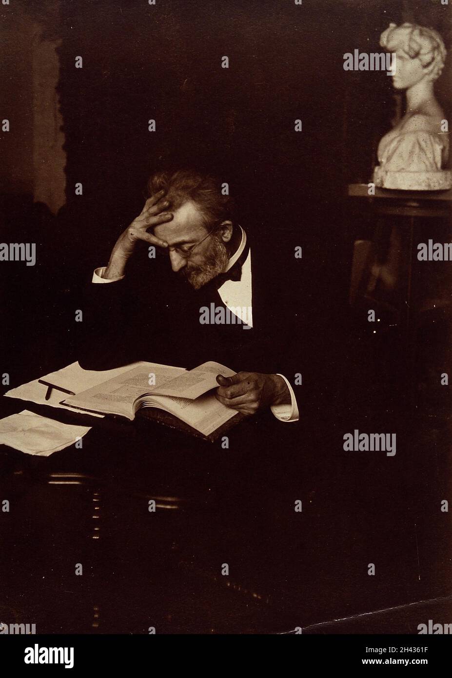 Yves Delage.Photographie. Banque D'Images