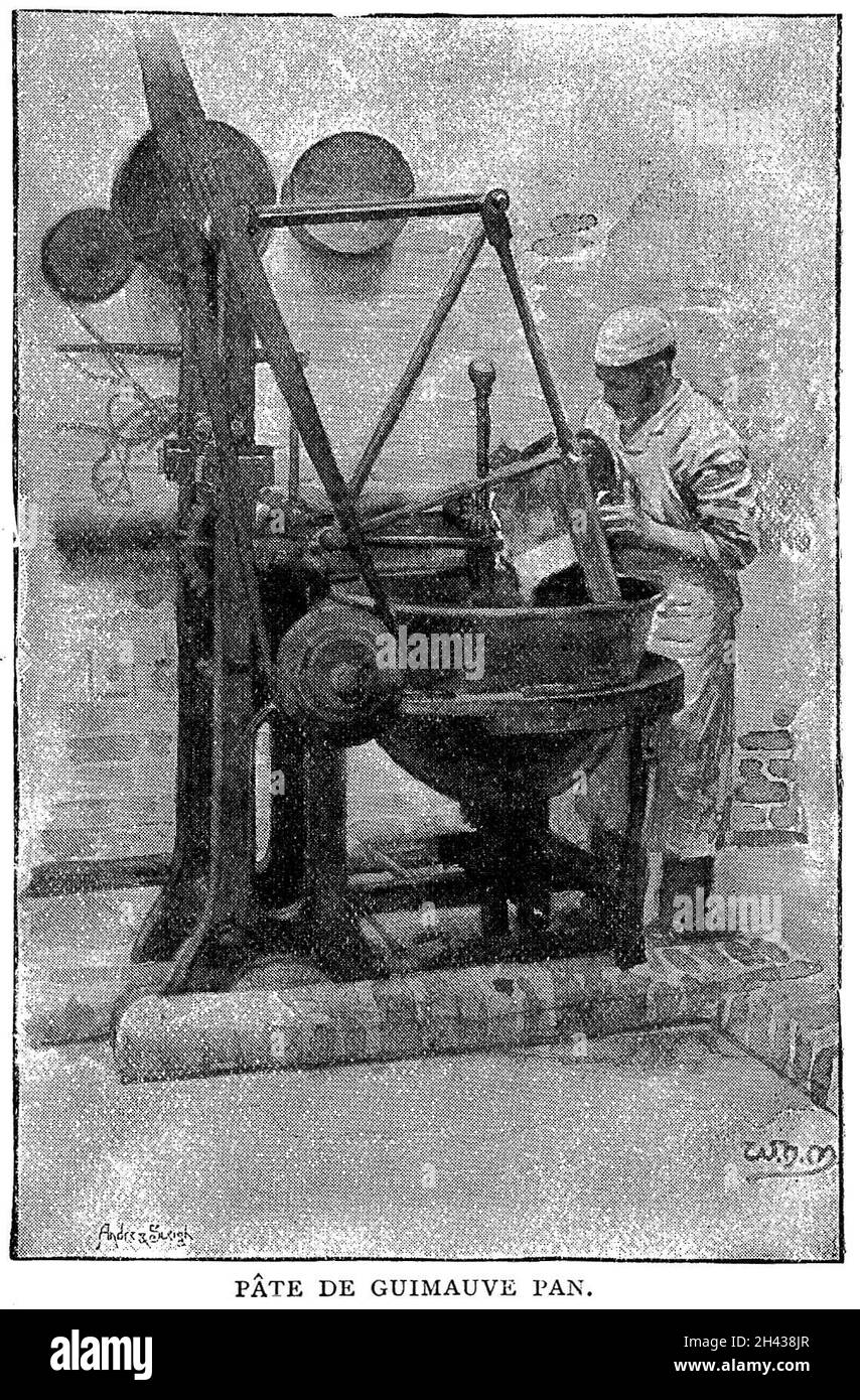 Allen & Hanbury, pate de guimauve - guimauve - pan Banque D'Images