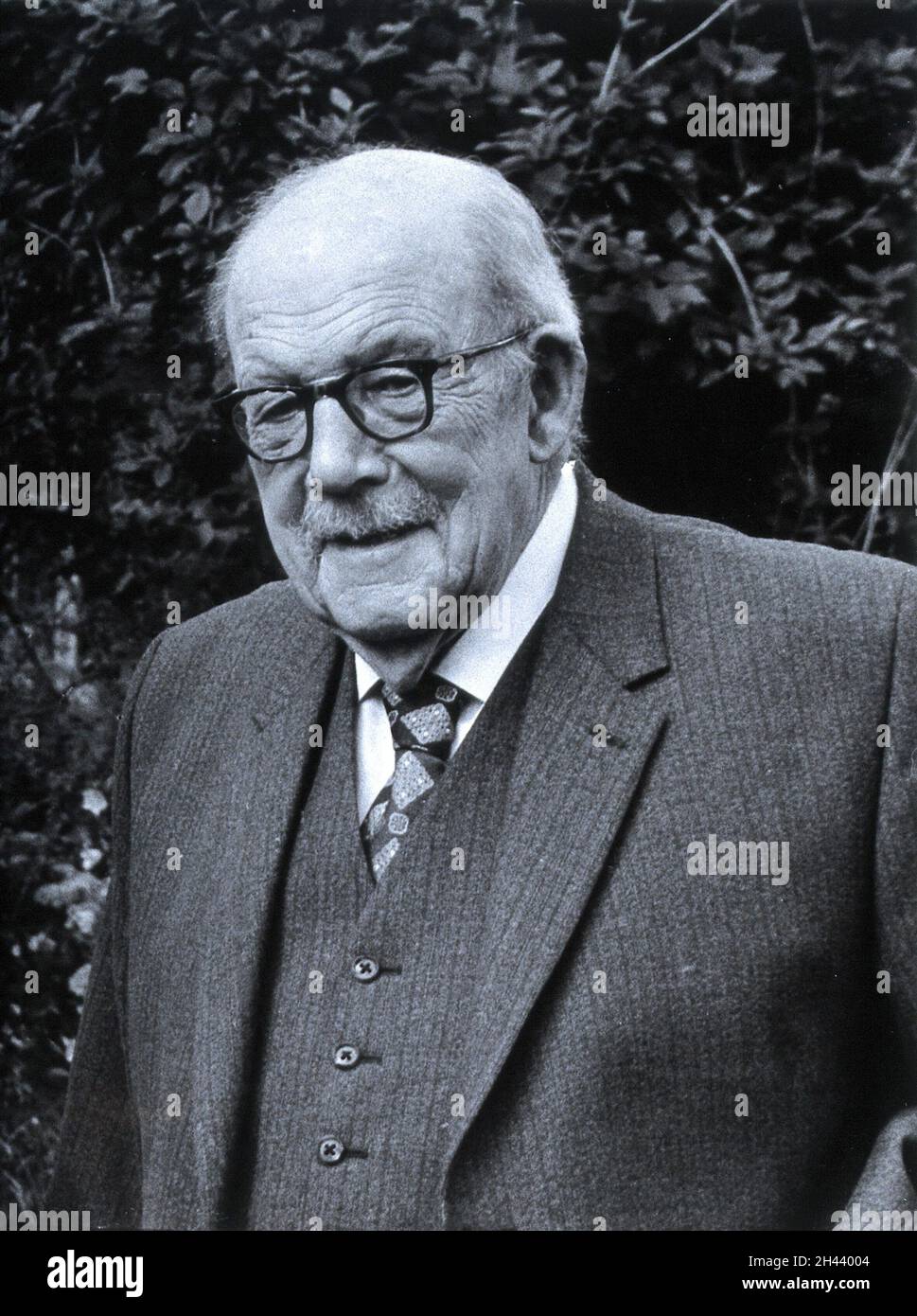 Sir Samuel Rickard Christophers.Photographie de L. J. Bruce-Chwatt, juin 1973. Banque D'Images