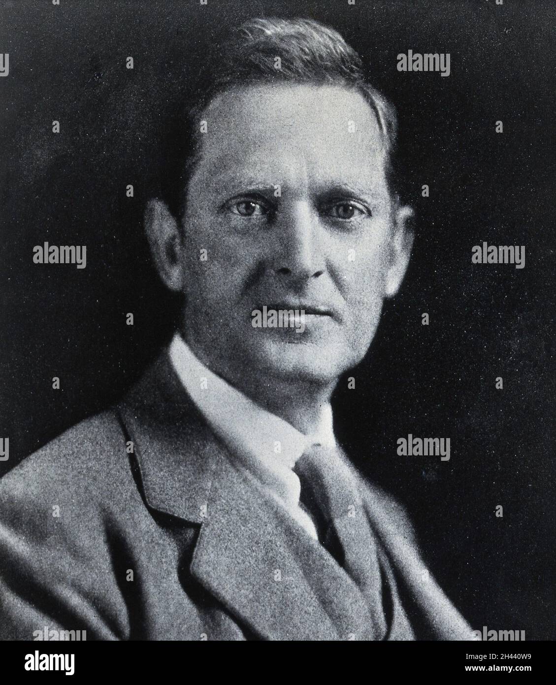 Hans Zinsser.Photographie. Banque D'Images