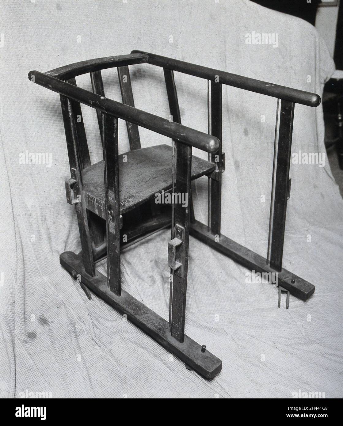 Partie de l'appareil utilisé par Joseph Lister.Photographie. Banque D'Images