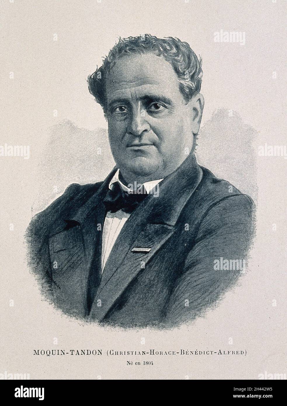 Christian Horace Bénédict Alfred Moquin-Tandon.Photo-gravure par [Reymond?], 1896. Banque D'Images
