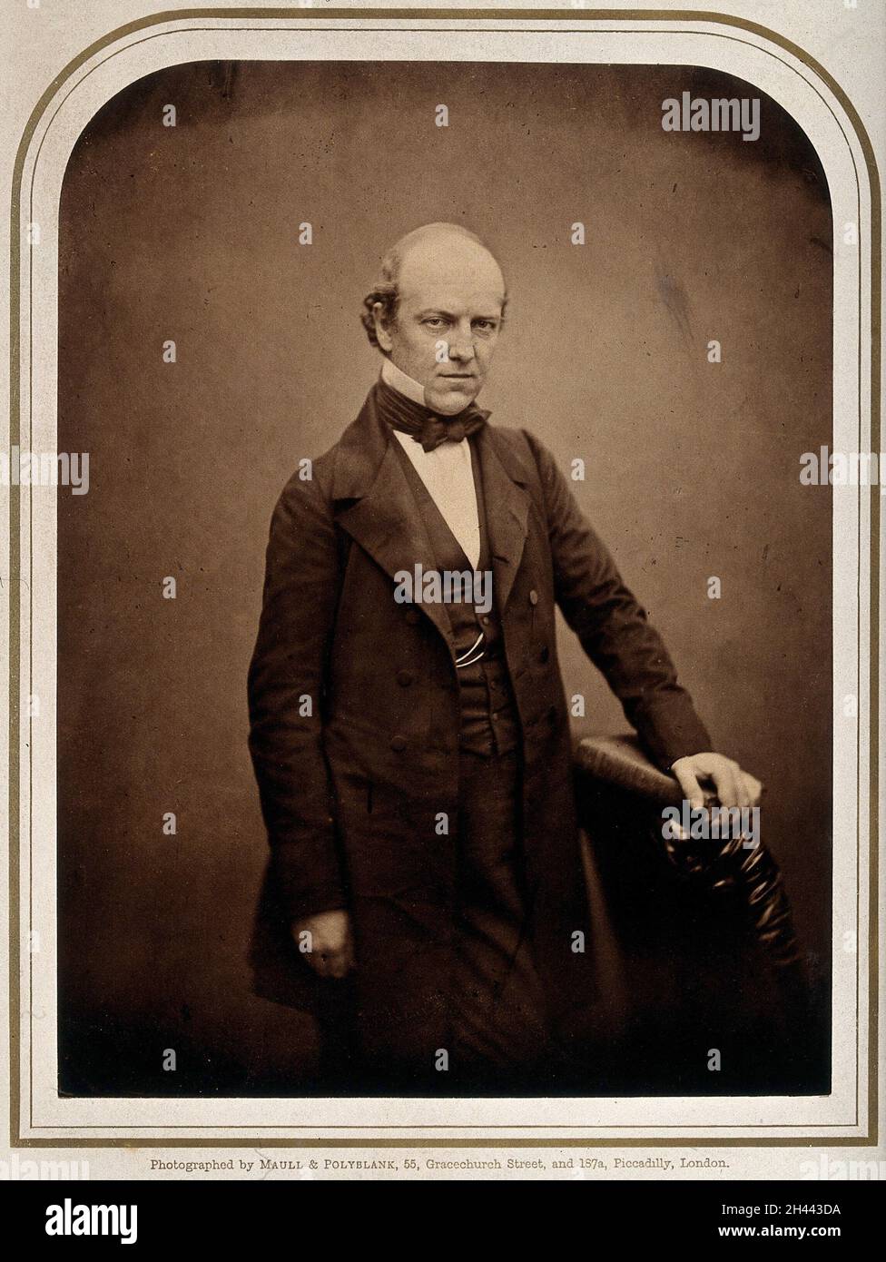 William Baly.Photo de Maull & Polyblank. Banque D'Images