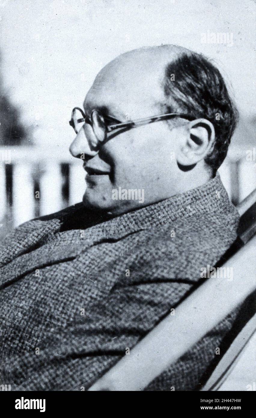 Ludwig Halberstaedter.Photographie. Banque D'Images