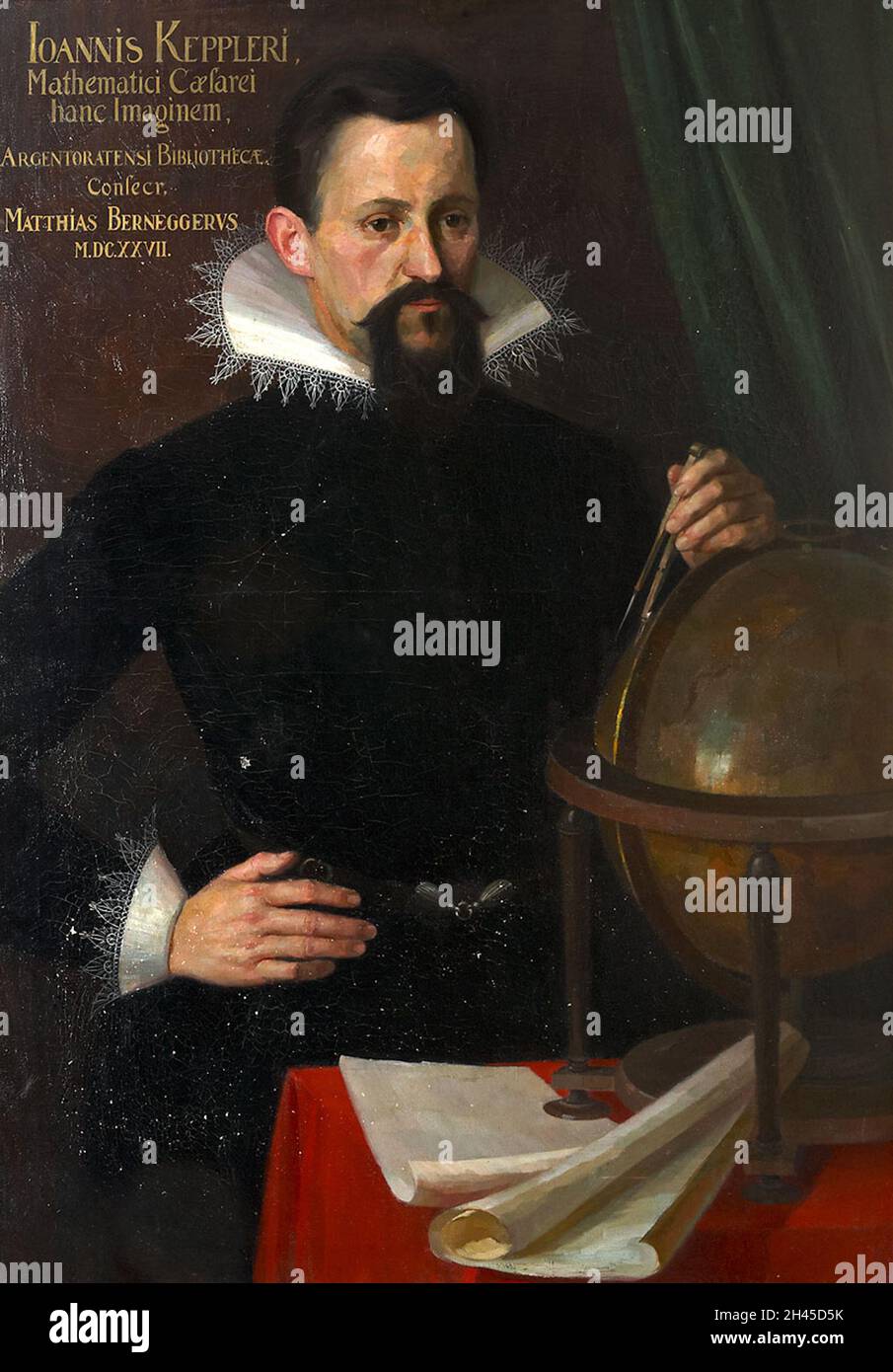 L'astronome allemand Johannes Kepler Banque D'Images
