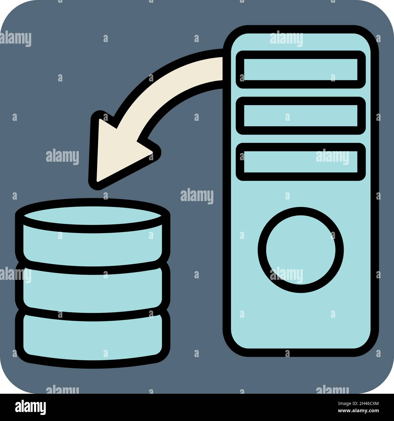 Argent informatique, illustration, vecteur, sur fond blanc. Illustration de Vecteur