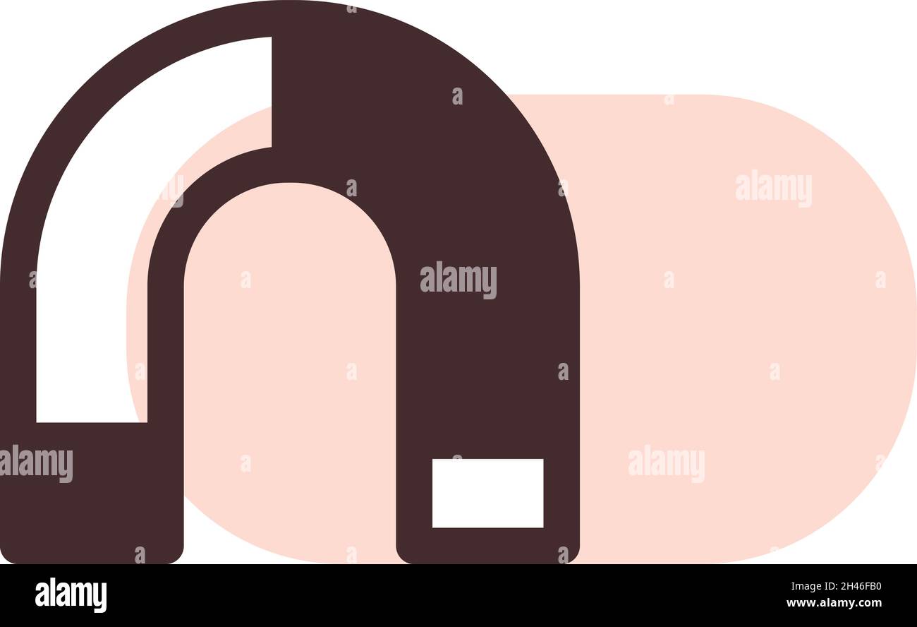 Aimant d'éducation, illustration, vecteur, sur fond blanc. Illustration de Vecteur