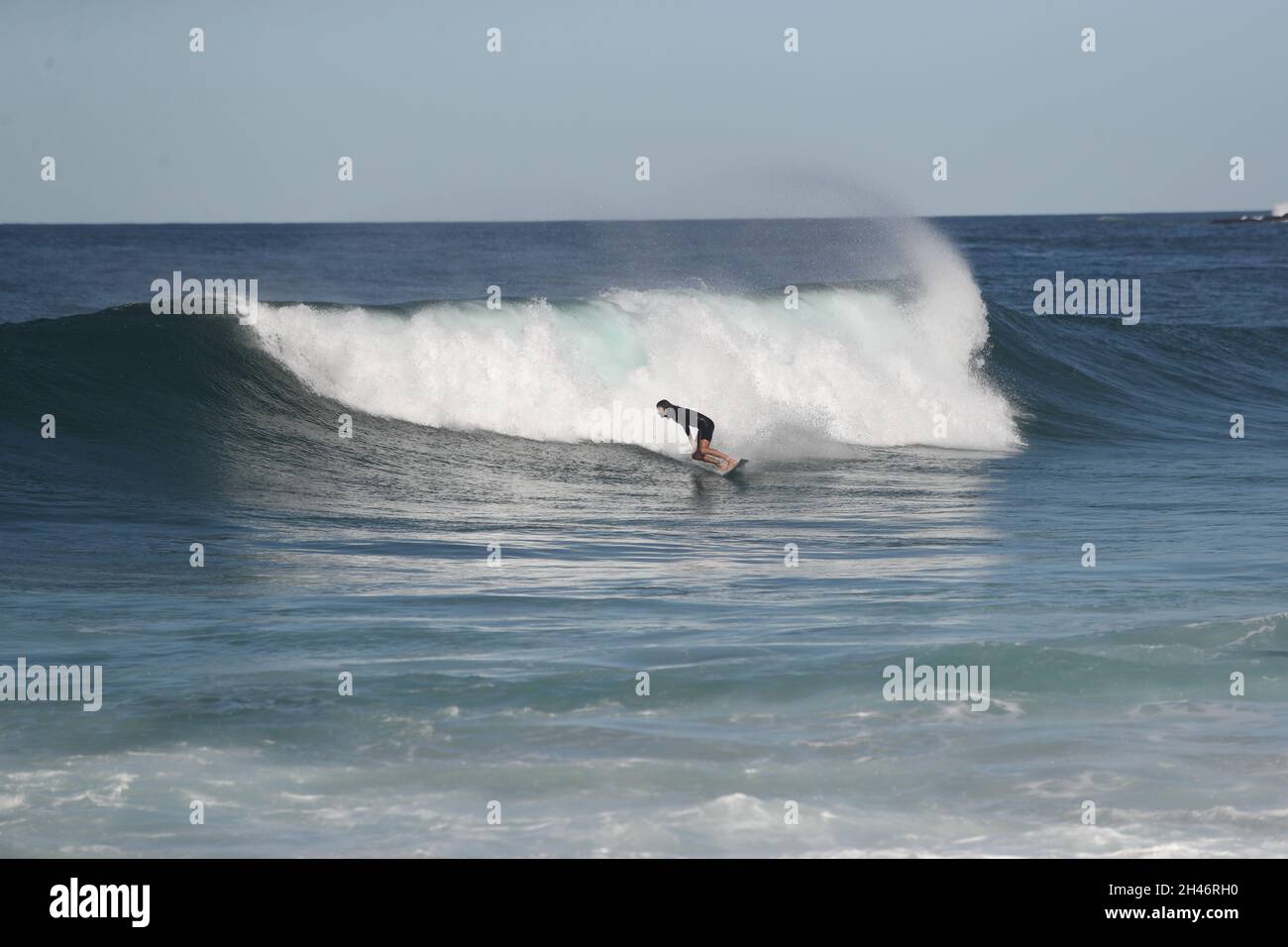Piscines de Bronte Beach et surf Banque D'Images