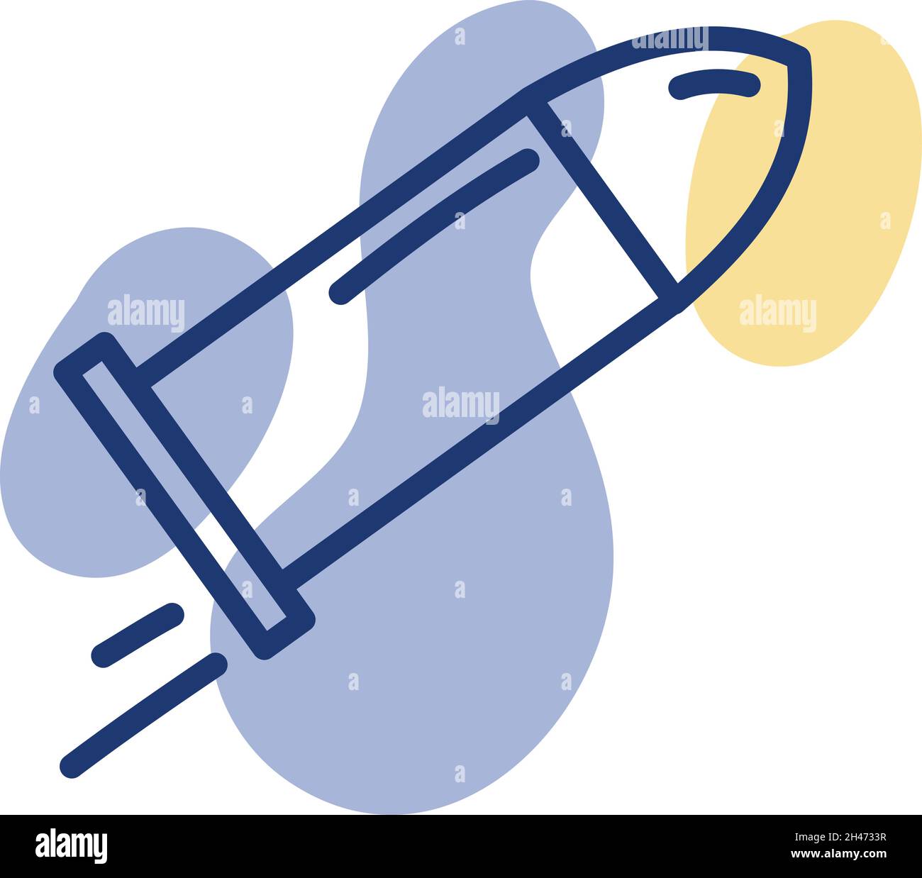 Police balle, illustration, vecteur, sur fond blanc. Illustration de Vecteur