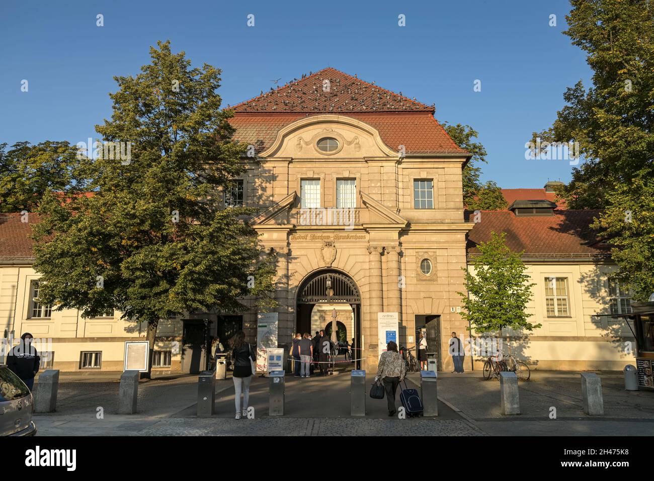 Charite, Virchow-Klinikum, Augustenburger Platz, Wedding, Mitte, Berlin, Allemagne Banque D'Images