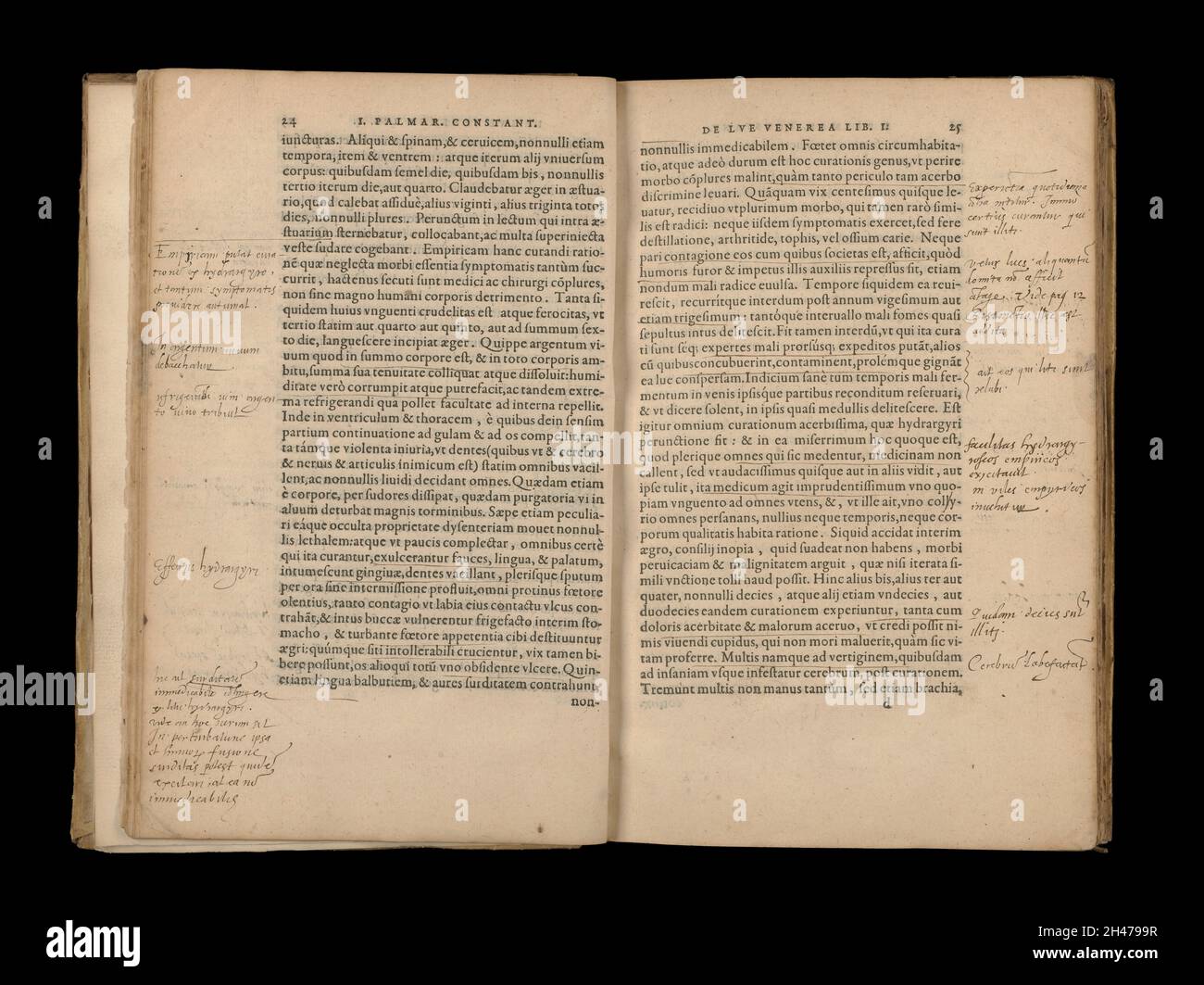 De morbis contagiosis libri septem / [Julien le Paulmier]. Banque D'Images