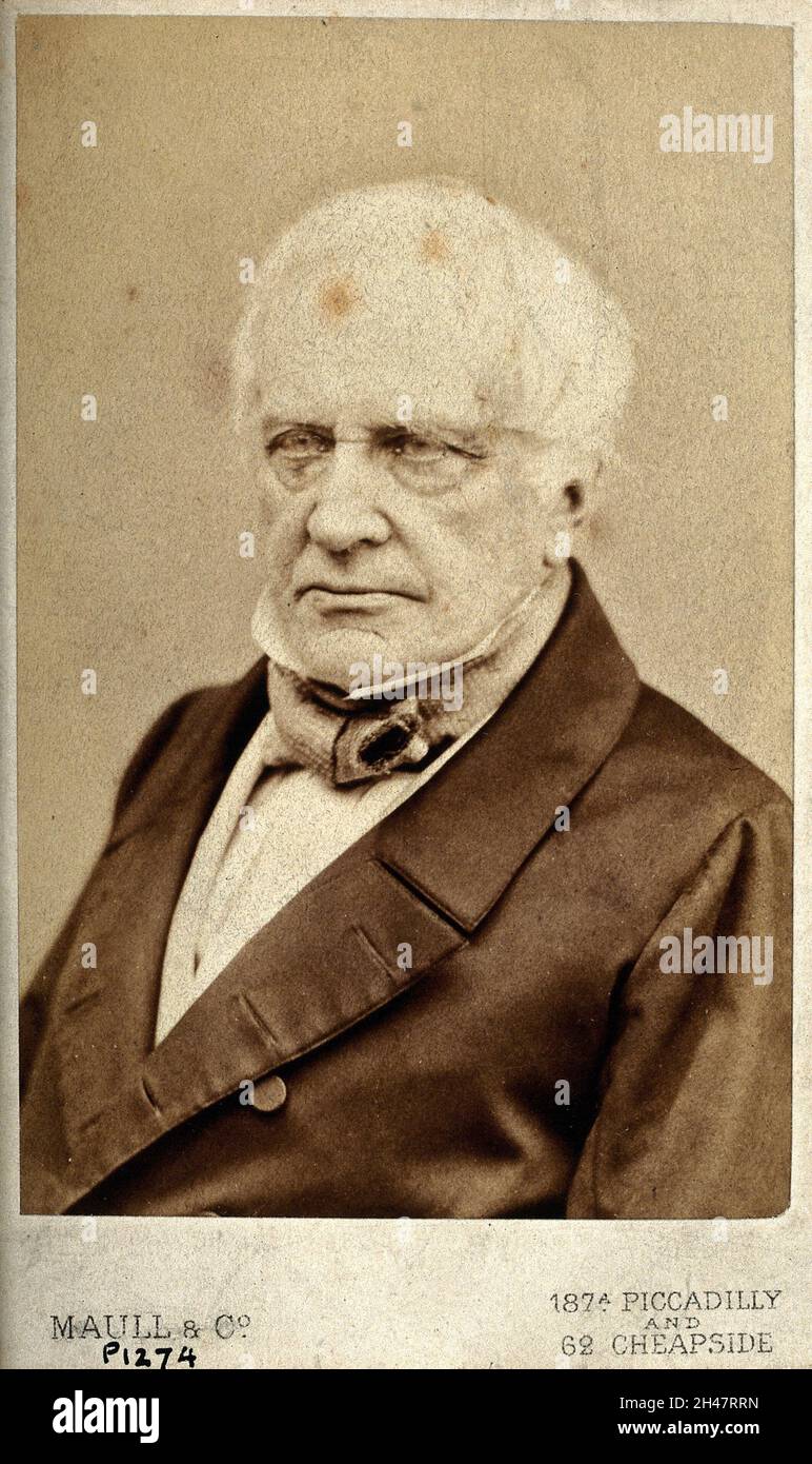 Sir William Lawrence.Photo de Maull & Co Banque D'Images