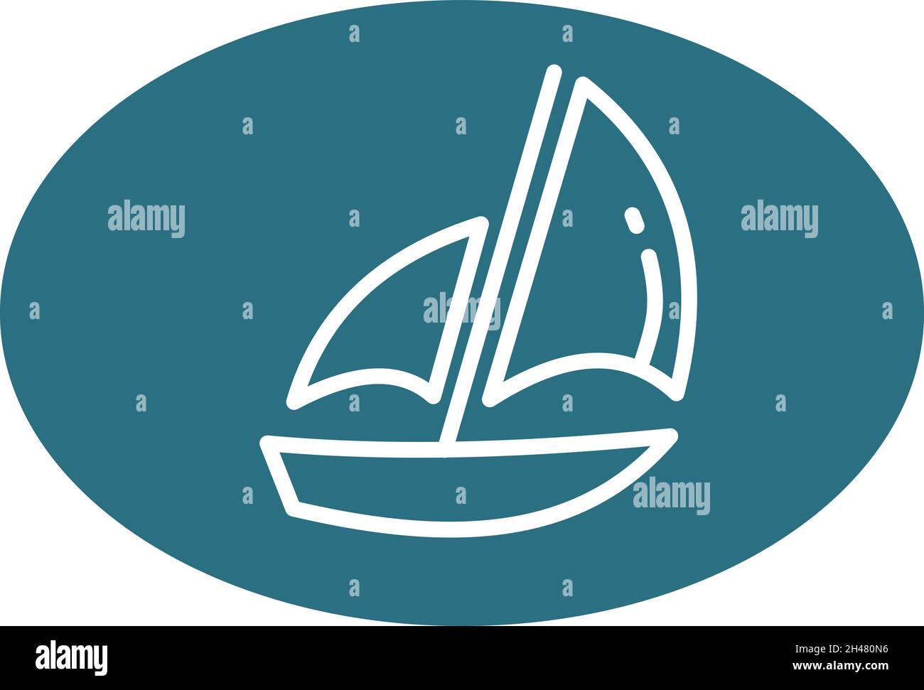 Bateau fluvial, illustration, vecteur, sur fond blanc. Illustration de Vecteur