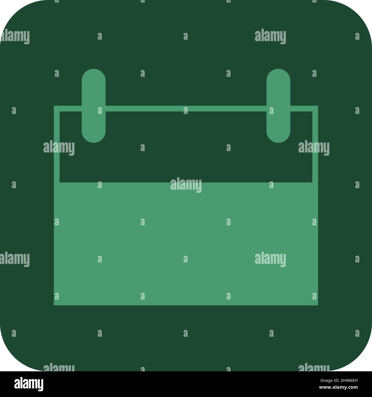 Calendrier Web, illustration, vecteur, sur fond blanc. Illustration de Vecteur