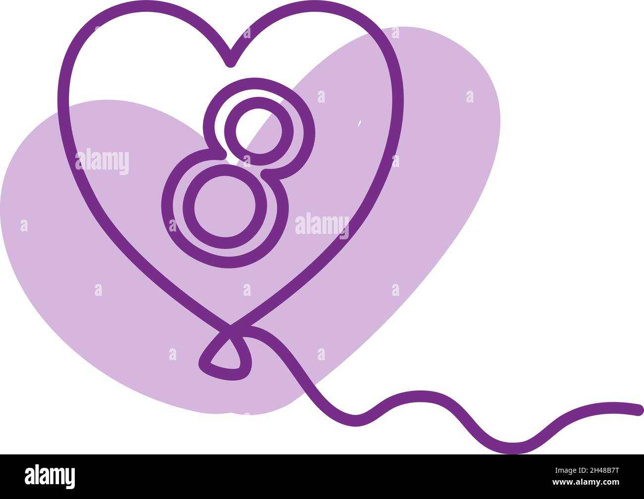 Ballon de vacances, illustration, vecteur, sur fond blanc. Illustration de Vecteur