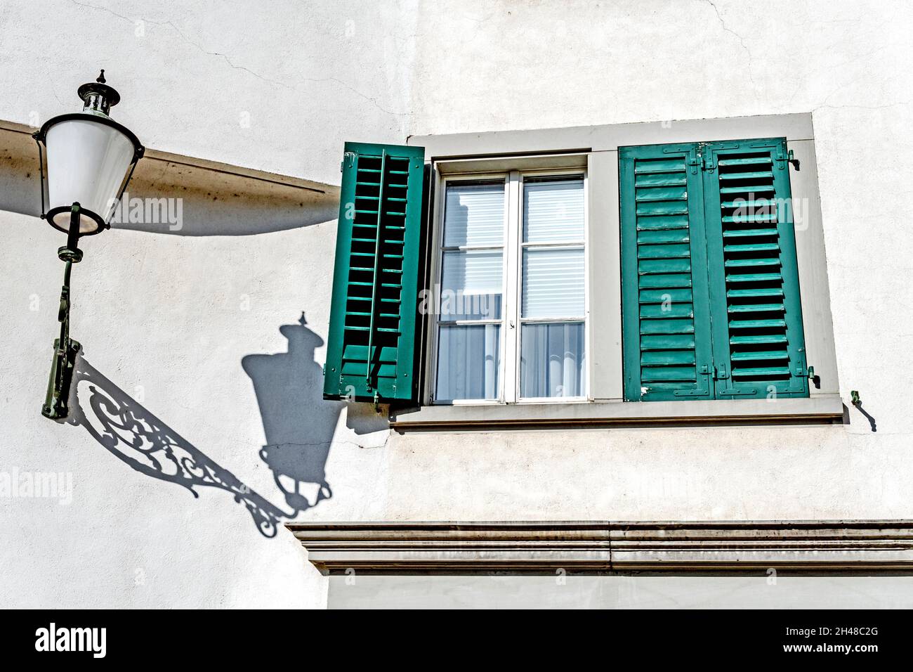 Lanterne de la vieille rue; alte straßenlaterne Banque D'Images