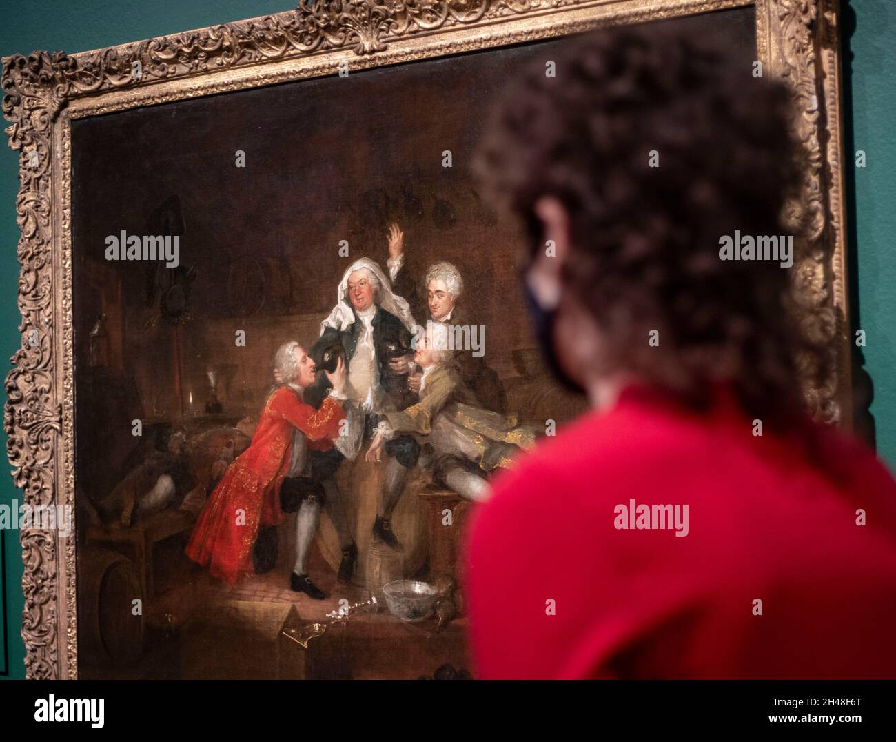 pic shows: Hogarth and Europe Exhibition au Tate Britain à Londres du 3 novembre 2021 au 20 mars 2022Photo de Gavin Rodgers/ Pixel8000 Banque D'Images