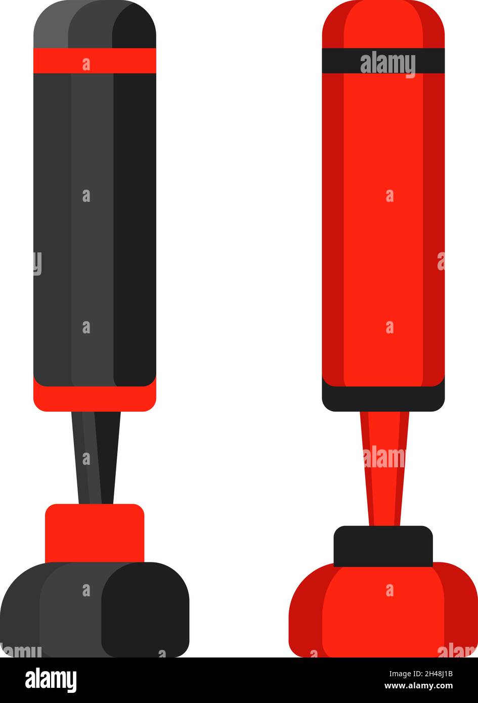 Sac de perforation, illustration, vecteur sur fond blanc. Illustration de Vecteur