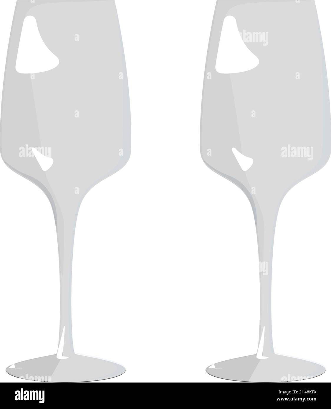 Verres à boire, illustration, vecteur sur fond blanc. Illustration de Vecteur