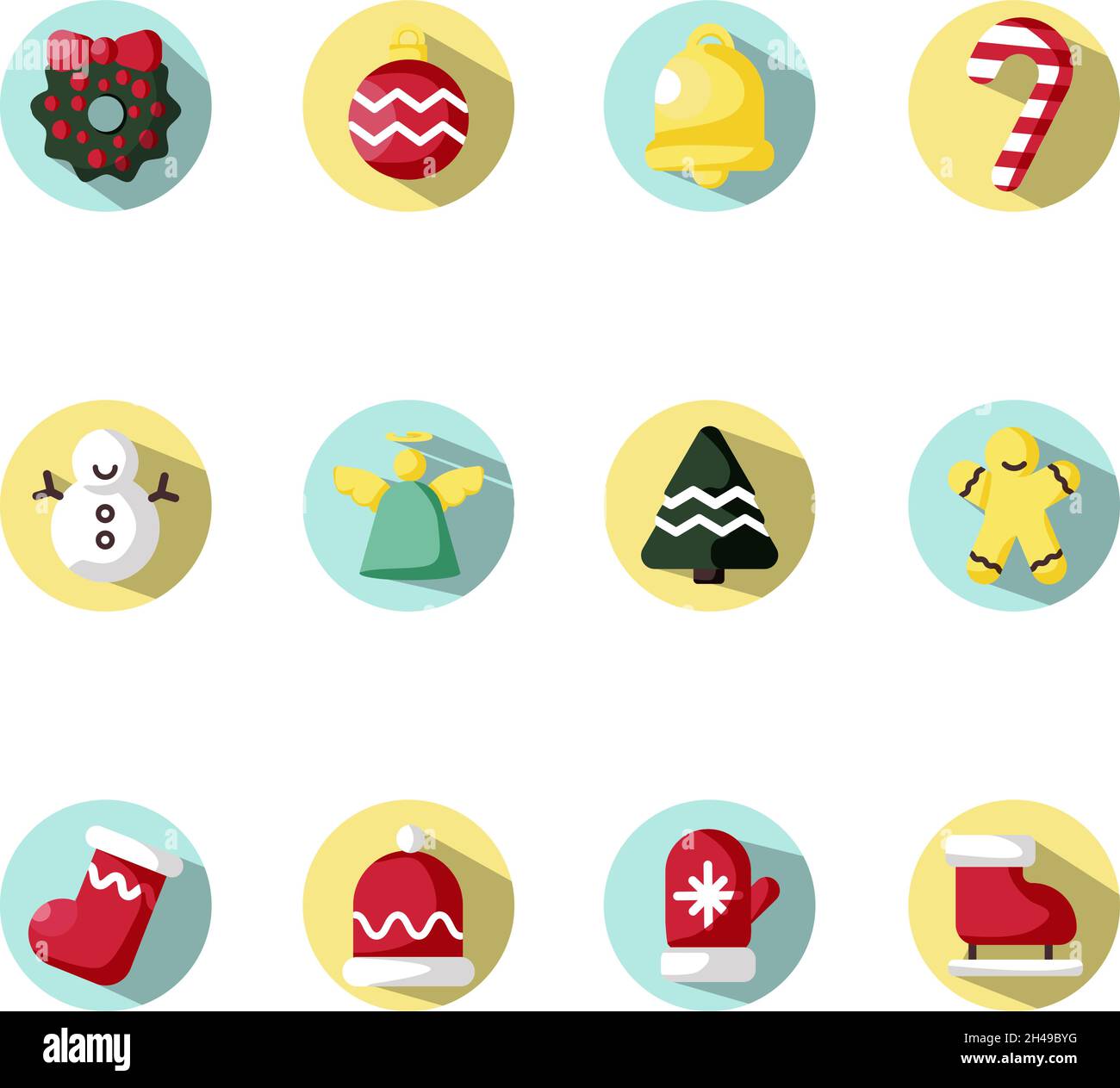 Esprit de Noël, illustration, vecteur, sur fond blanc. Illustration de Vecteur