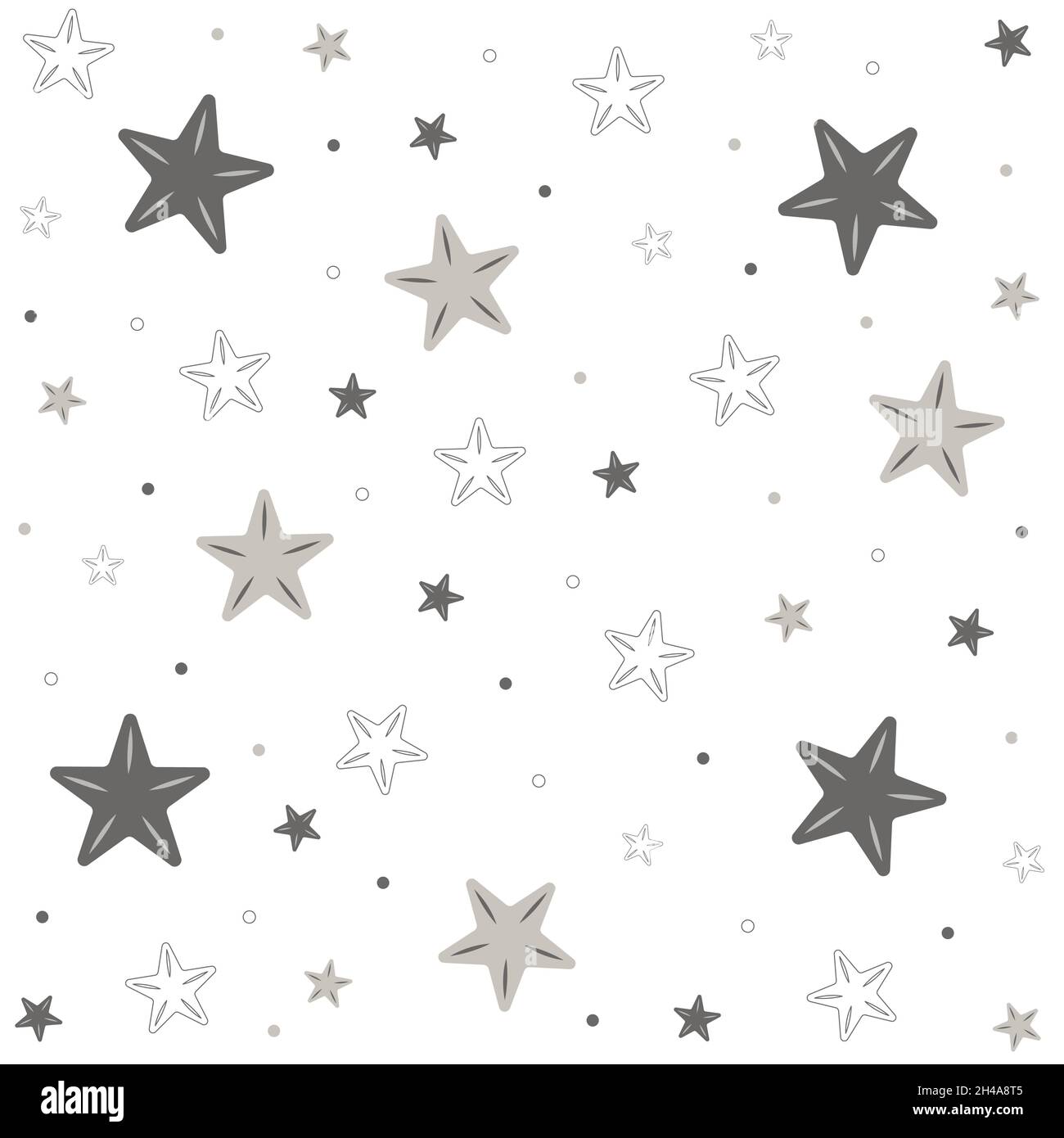 Motif étoile sans couture, illustration vectorielle en forme d'étoile sans couture Illustration de Vecteur