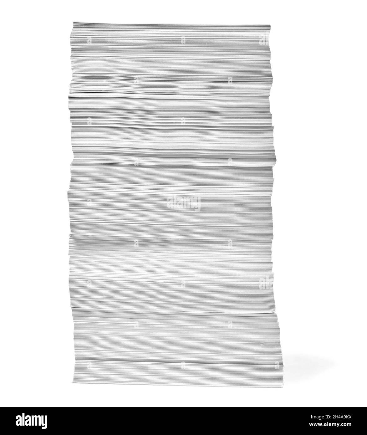 pile de papier pile bureau paperasse éducation de bureau Banque D'Images