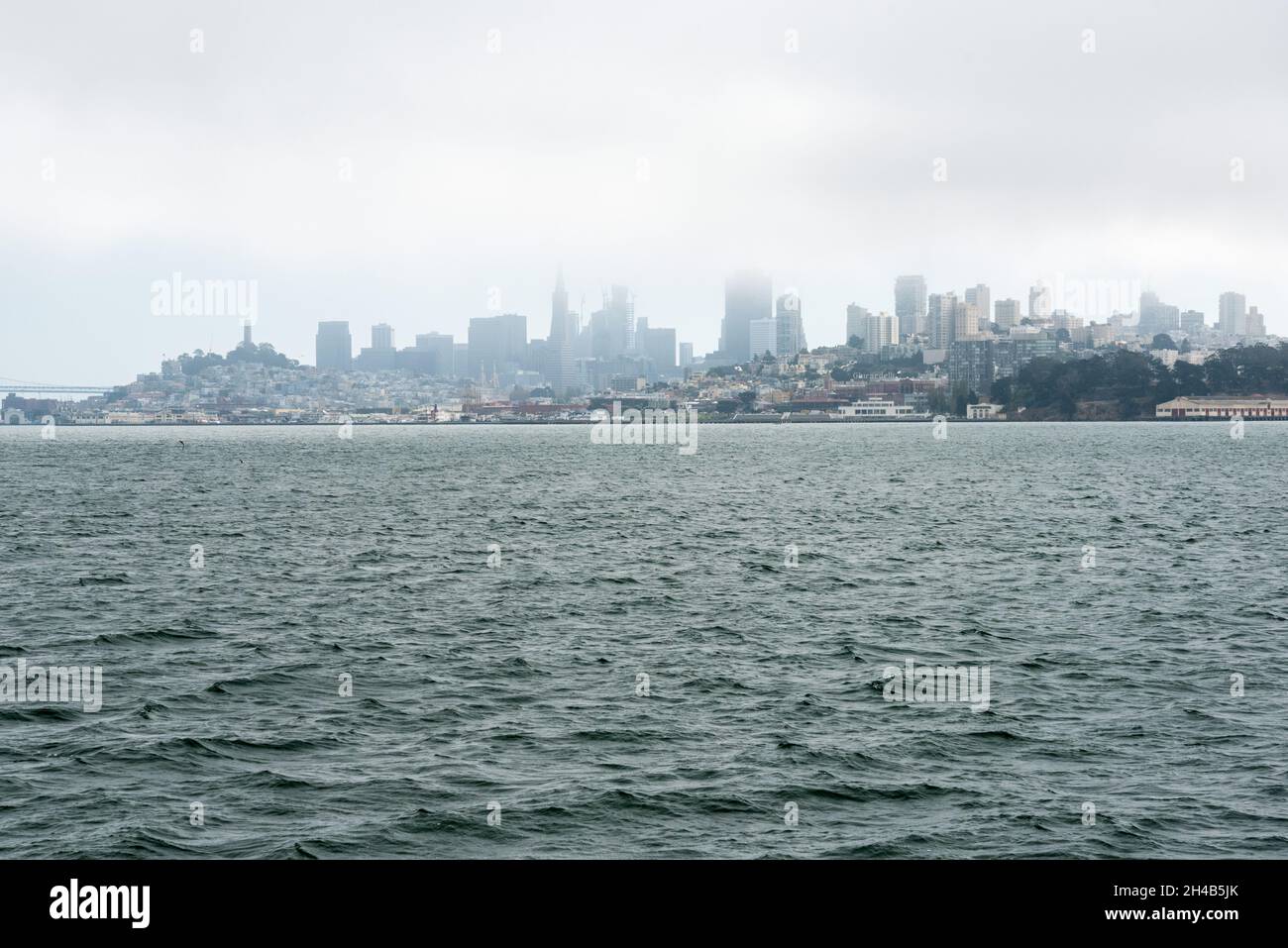 Célèbre prison d'Alcatraz à San Francisco, États-Unis Banque D'Images