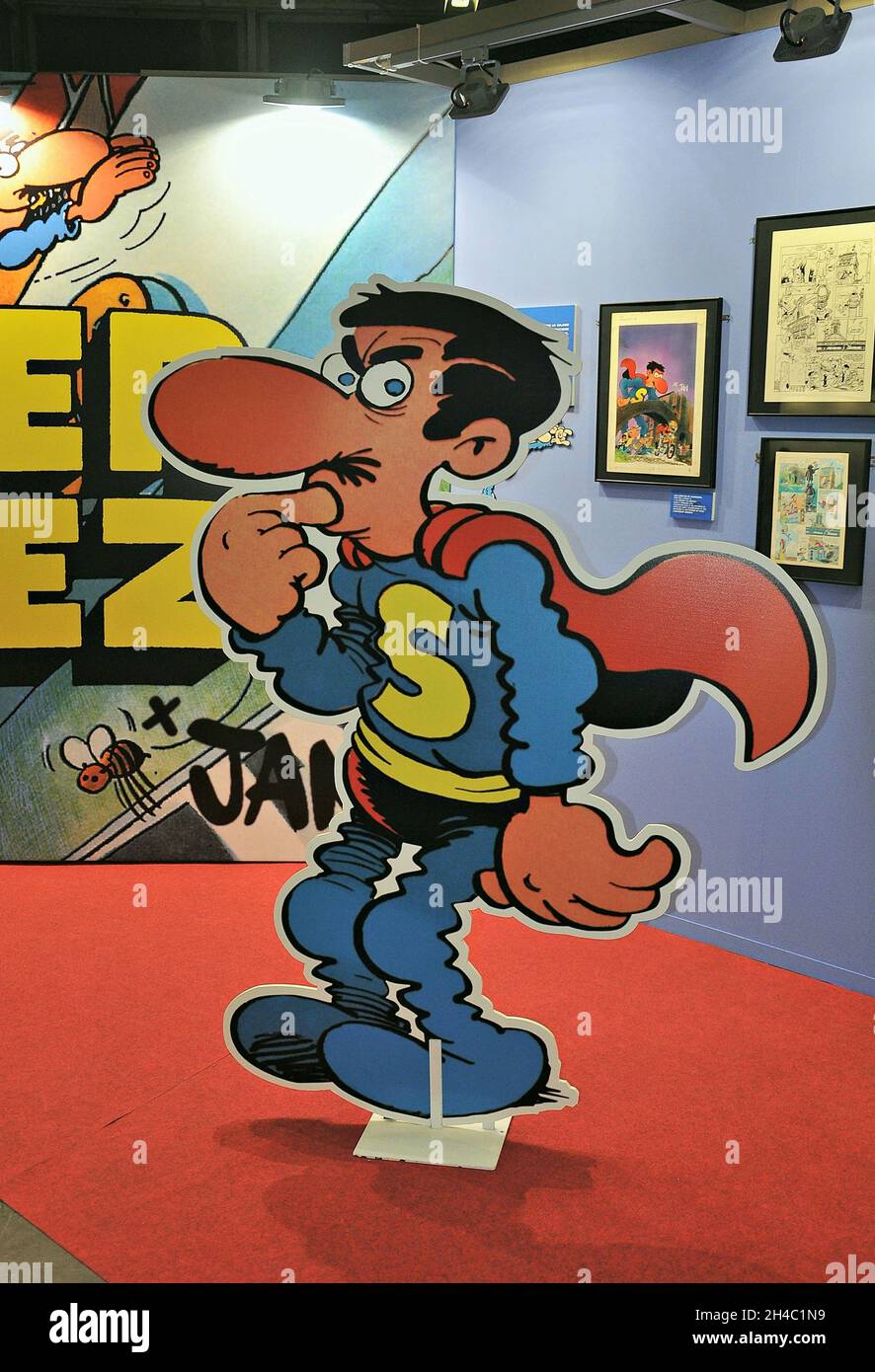 Salon international de la bande dessinée de Barcelone-2018 dans les palais de Fira Barcelona Montjuic, Catalogne, Espagne Banque D'Images