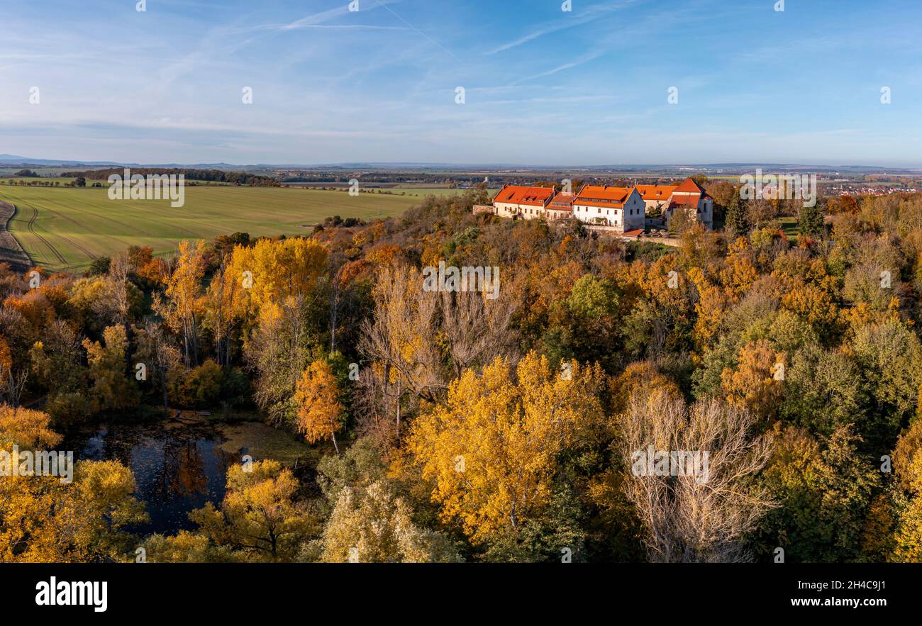 Konradsburg Harz im Herbst Banque D'Images