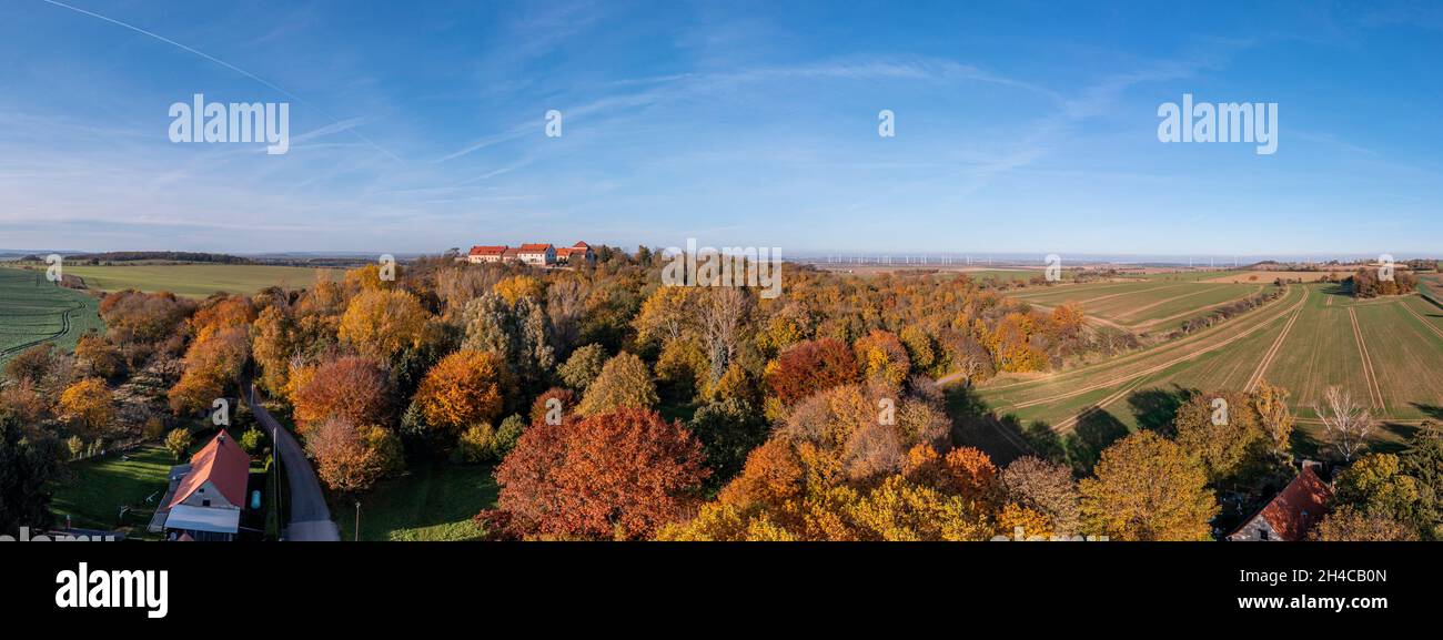 Konradsburg Harz im Herbst Banque D'Images