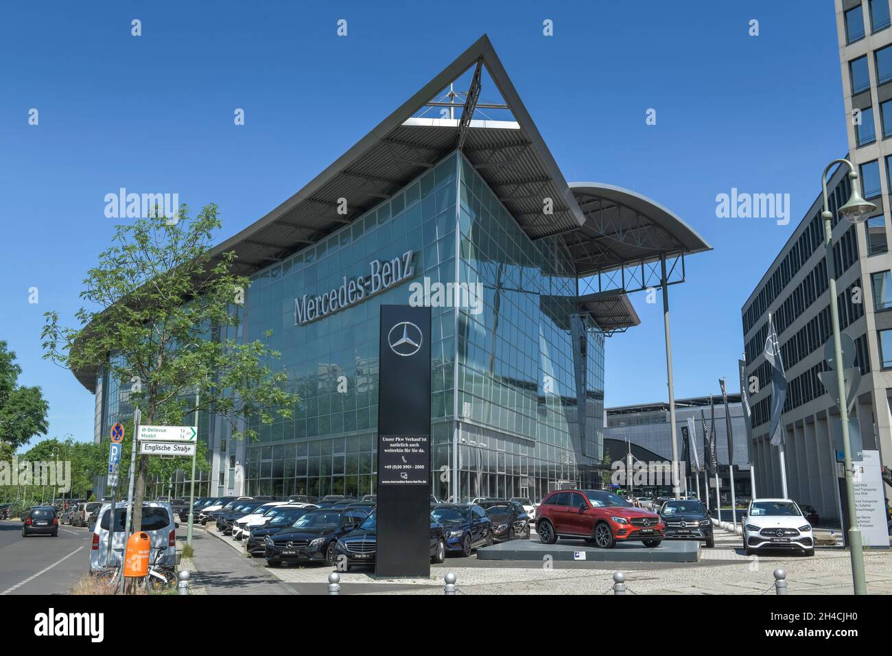 Mercedes-Welt, Salzufer, Charlottenburg, Berlin, Allemagne Banque D'Images