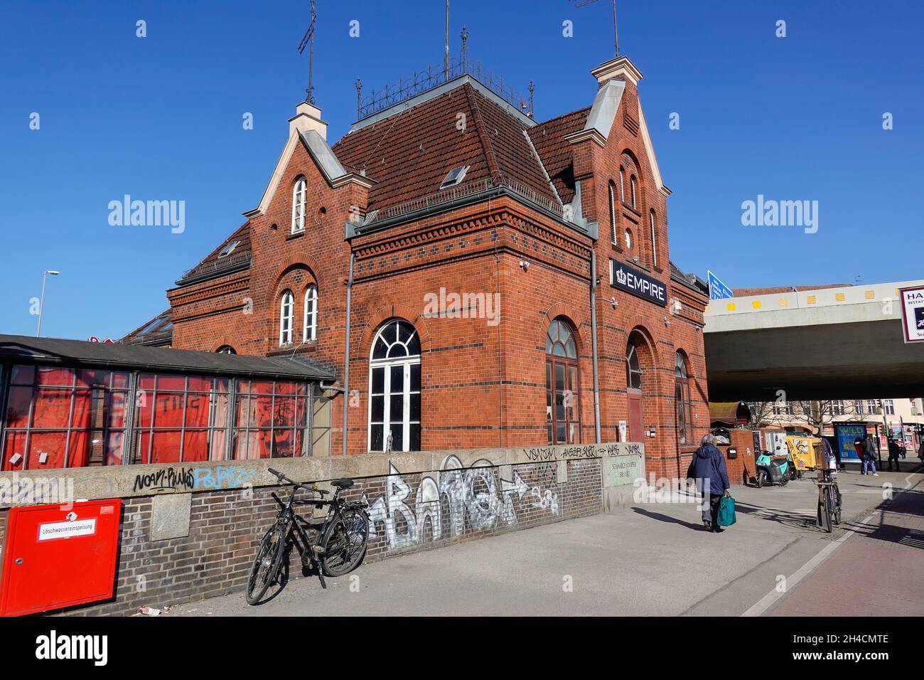 Club Empire, plaque de lac mecklembourgeoise, Heidelberger Platz, Wilmersdorf, Berlin, Allemagne Banque D'Images