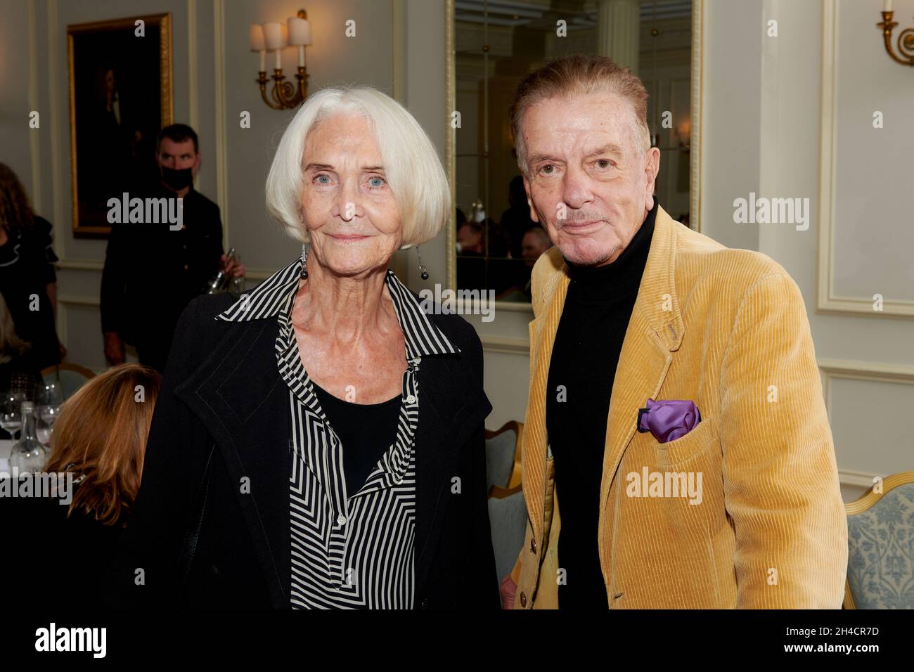 Sheila Hancock et Nicky Haslam aux Oscars Oldie de l'année 2021 Banque D'Images