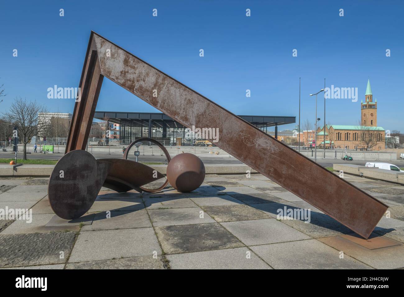 'Kumptur von Bernhard Heiliger ''Constellation'', Potsdamer Straße, Tiergarten, Mitte, Berlin,Deutschland » Banque D'Images