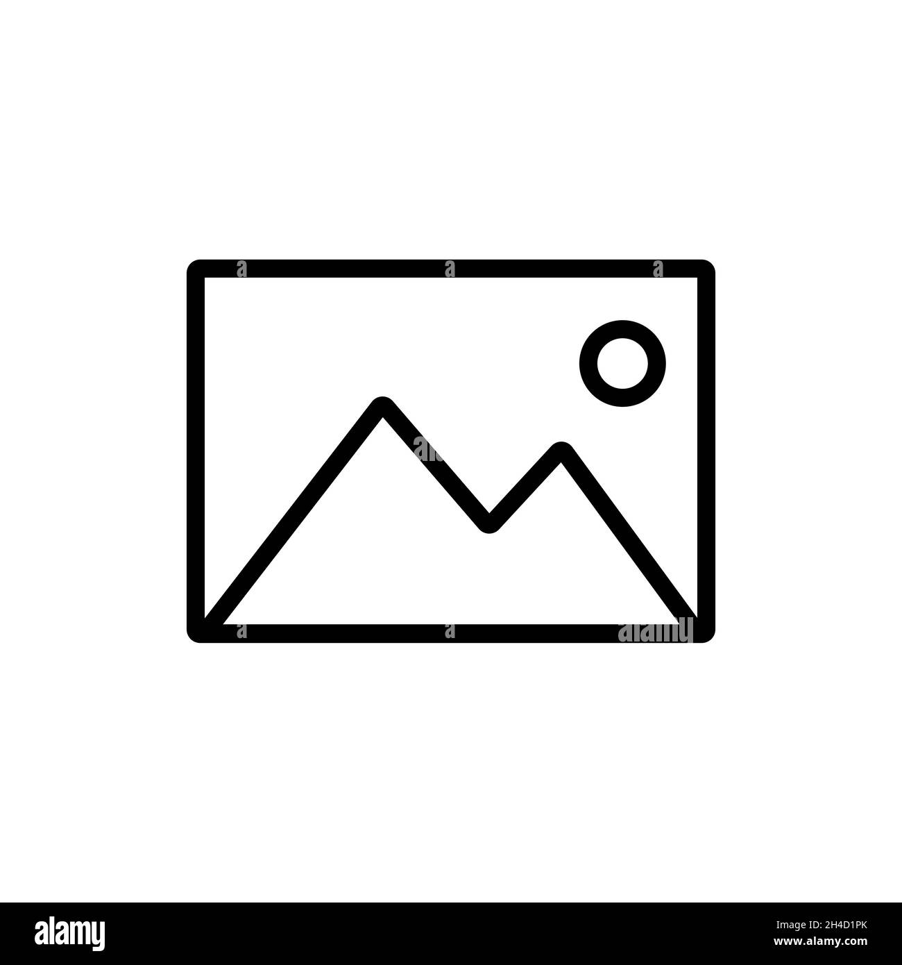 Symbole d'icône d'image conception simple.Vecteur eps10 Illustration de Vecteur