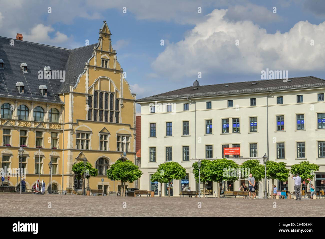 Rathaus, Marktplatz, Köthen, Sachsen-Anhalt, Allemagne Banque D'Images