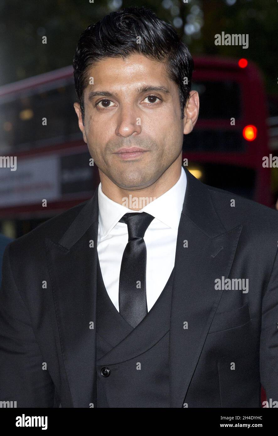 Farhan Akhtar assiste aux Asian Achievers Awards à Grosvenor House, Park Lane, Londres. Photo datée du vendredi 22 septembre 2017.Crédit photo devrait se lire: Isabel Infantes / EMPICS Entertainment. Banque D'Images