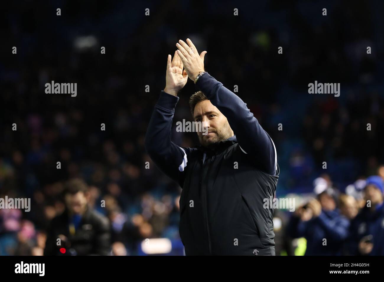 Sheffield, Angleterre, le 2 novembre 2021.Lee Johnson, directeur de Sunderland, lors du match Sky Bet League 1 à Hillsborough, Sheffield.Crédit photo à lire: Isaac Parkin / Sportimage crédit: Sportimage / Alay Live News Banque D'Images