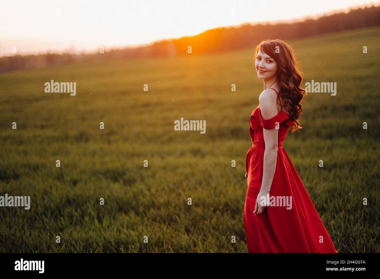 robe rouge printemps