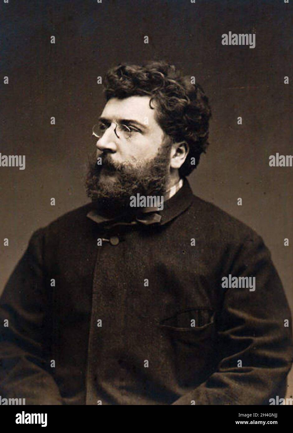 Le compositeur français Georges Bizet Banque D'Images