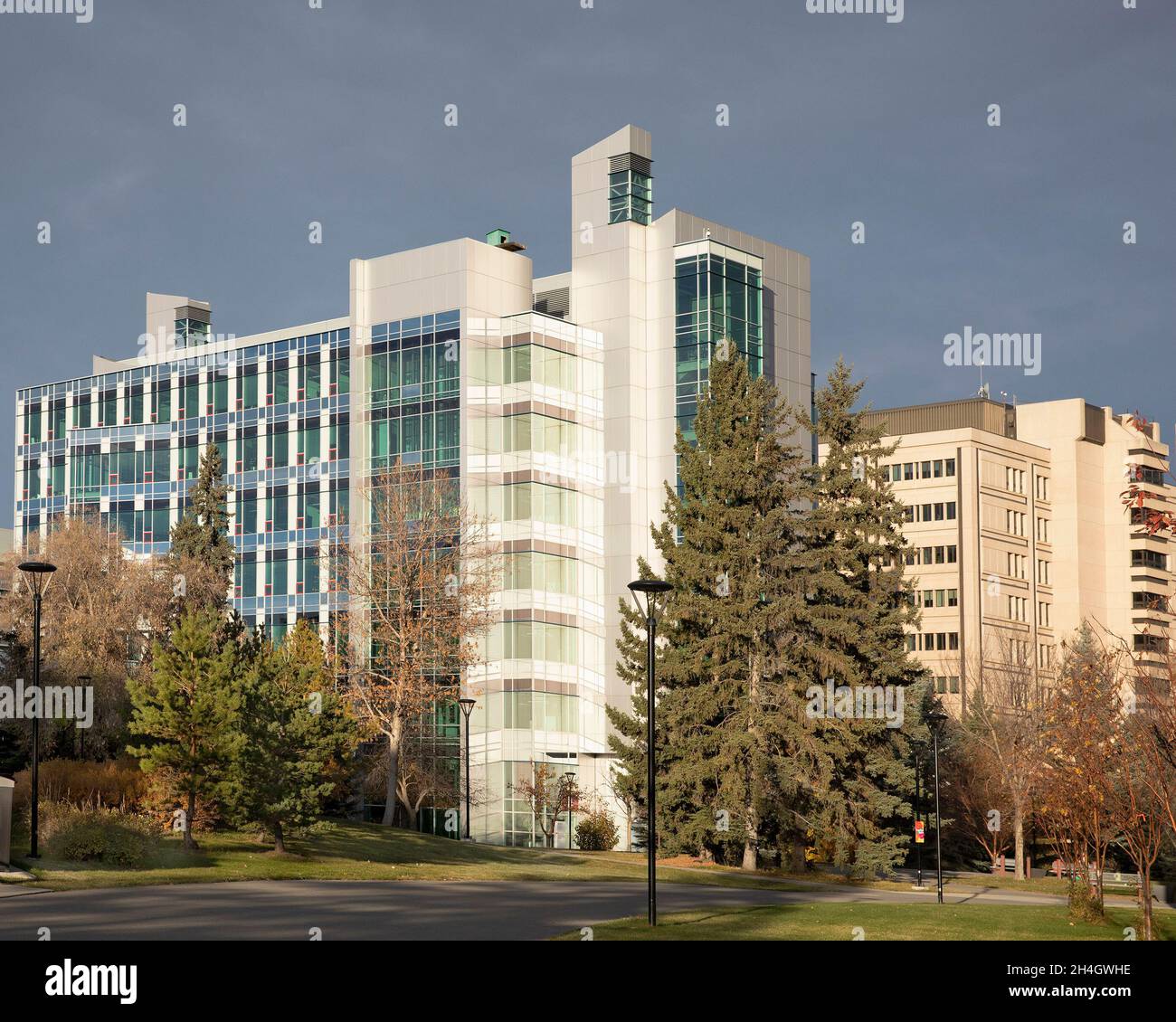 Campus de l'Université de Calgary Banque D'Images