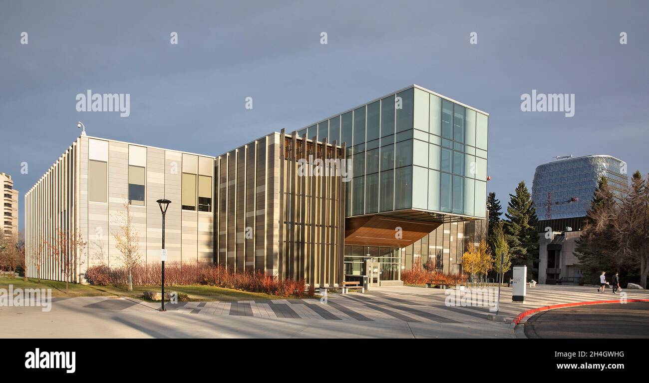 L'Institut Taylor d'enseignement et d'apprentissage s'est construit sur le campus de l'Université de Calgary Banque D'Images