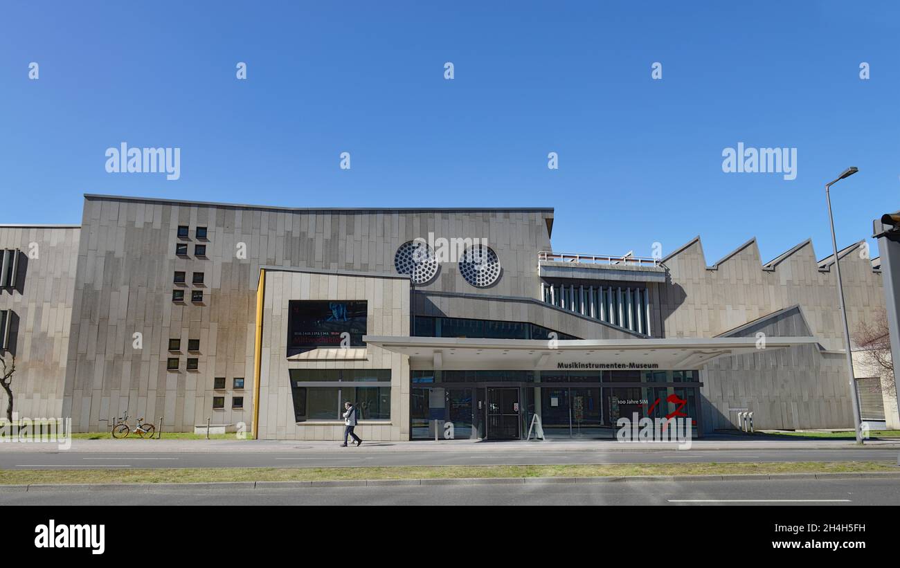 Musée des instruments de musique, Ben-Gurion-Strasse, Tiergarten, Mitte, Berlin,Allemagne Banque D'Images