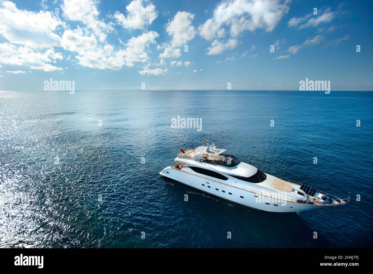 Extérieur Cento par Excalibur 26m Yacht de luxe à moteur Banque D'Images